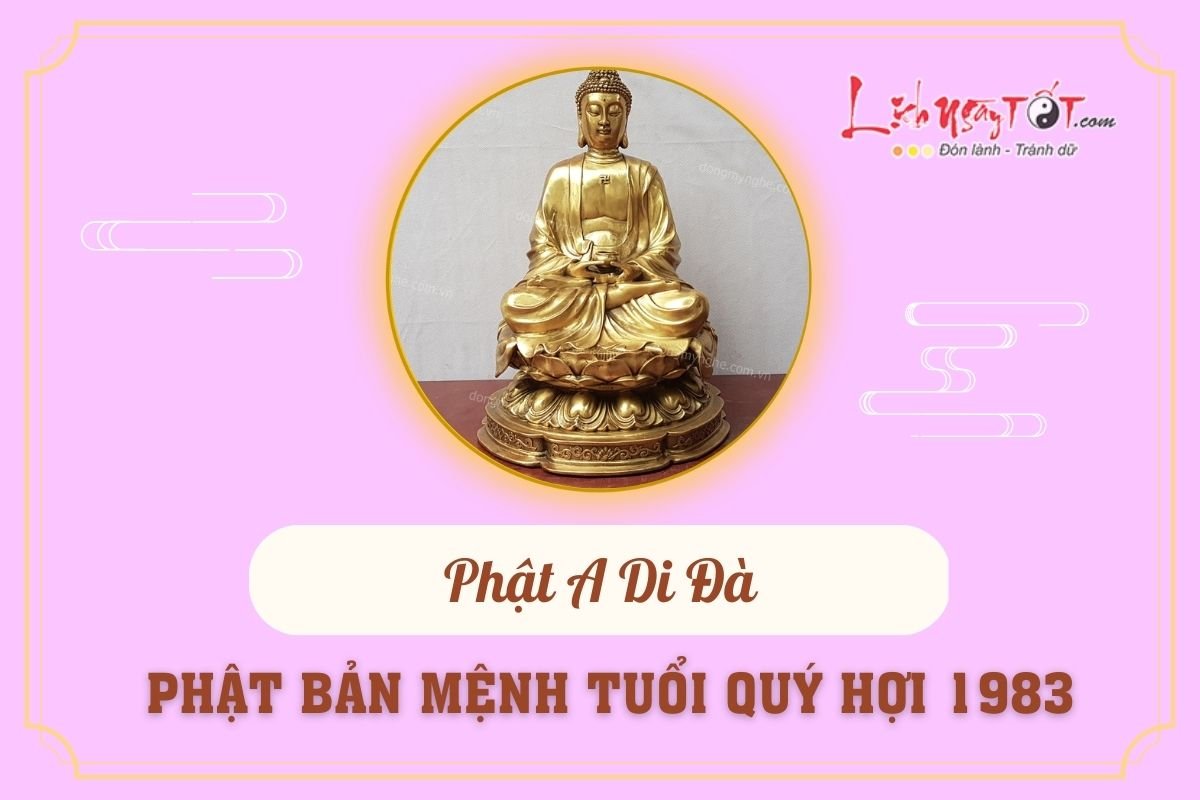 Phật bản mệnh người sinh năm 1983 Phat ban menh nguoi sinh nam 1983