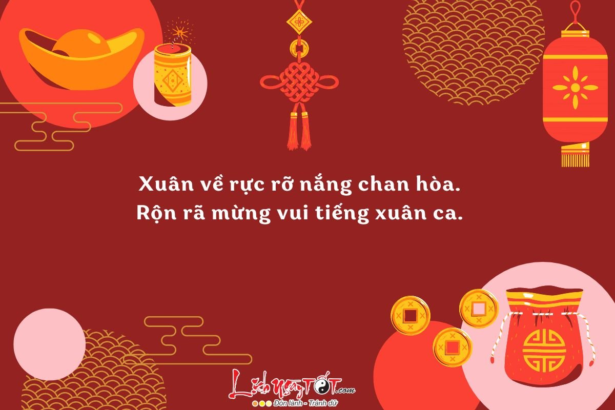 Chuc tet hay bang tho