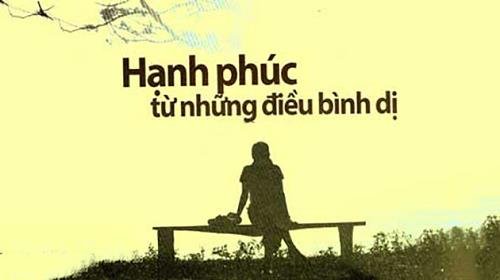 hạnh phúc đến từ những điều giản dị hanh phuc den tu nhung dieu gian di