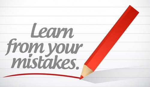 Hãy học từ sai lầm của mình