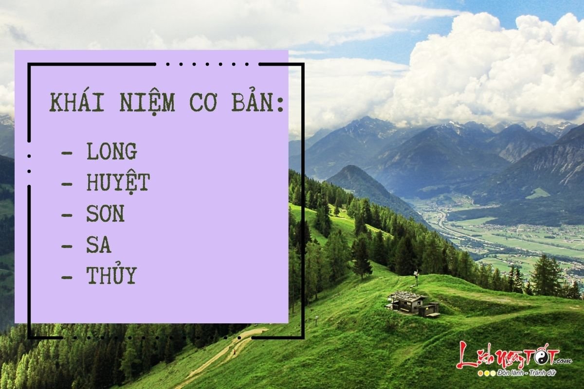 Khái niệm cơ bản của phong thủy Loan Đầu Khai niem co ban cua phong thuy Loan Dau