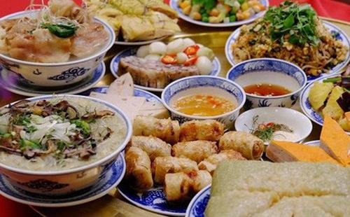 Mon an ngay Ram thang Gieng 1