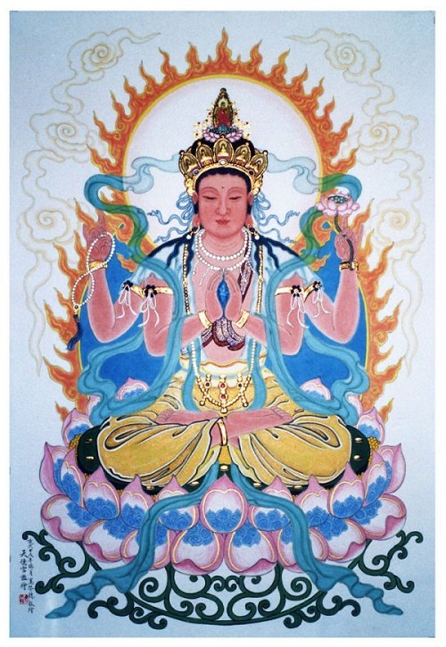 Ngam 10 buc tranh Phat cong phu theo phong cach An Do hinh anh 10