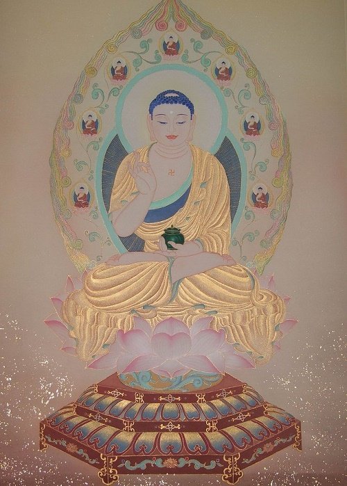 Ngam 10 buc tranh Phat cong phu theo phong cach An Do hinh anh 4