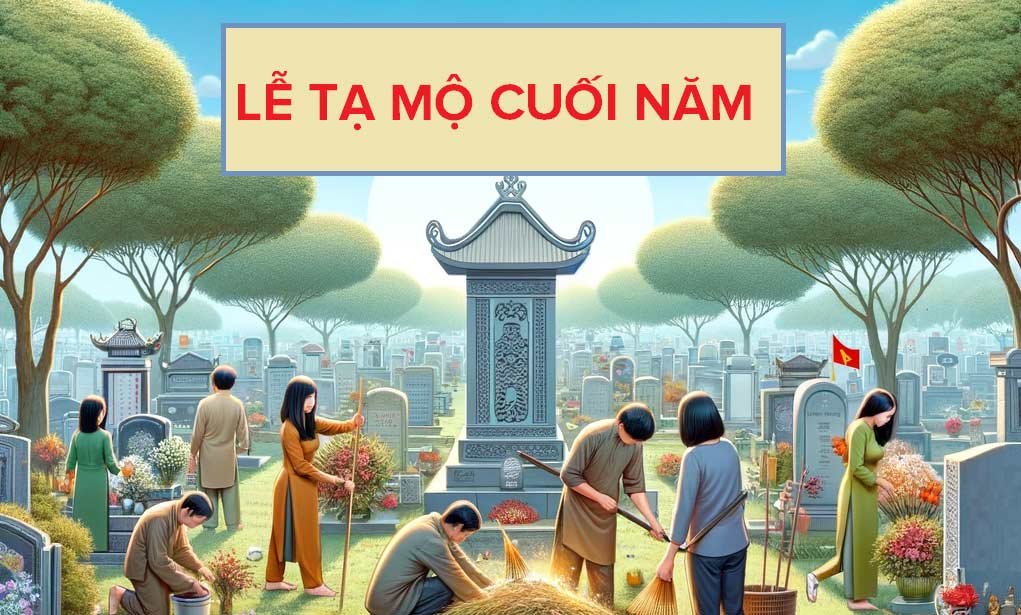 Nghi lễ tạ mộ cuối năm Nghi le ta mo cuoi nam