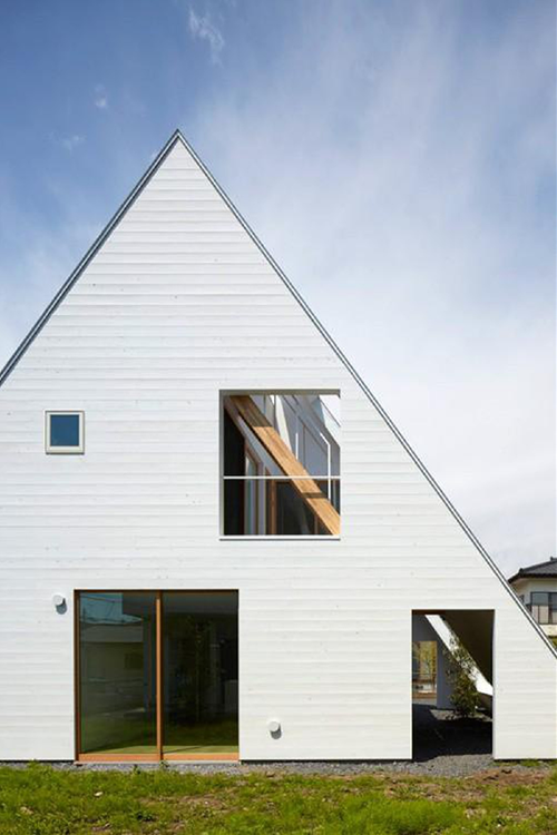 nhà hình tam giác nha hinh tam giac