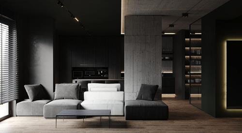 Ngoi nha rat toi va phai bat den vao ban ngay