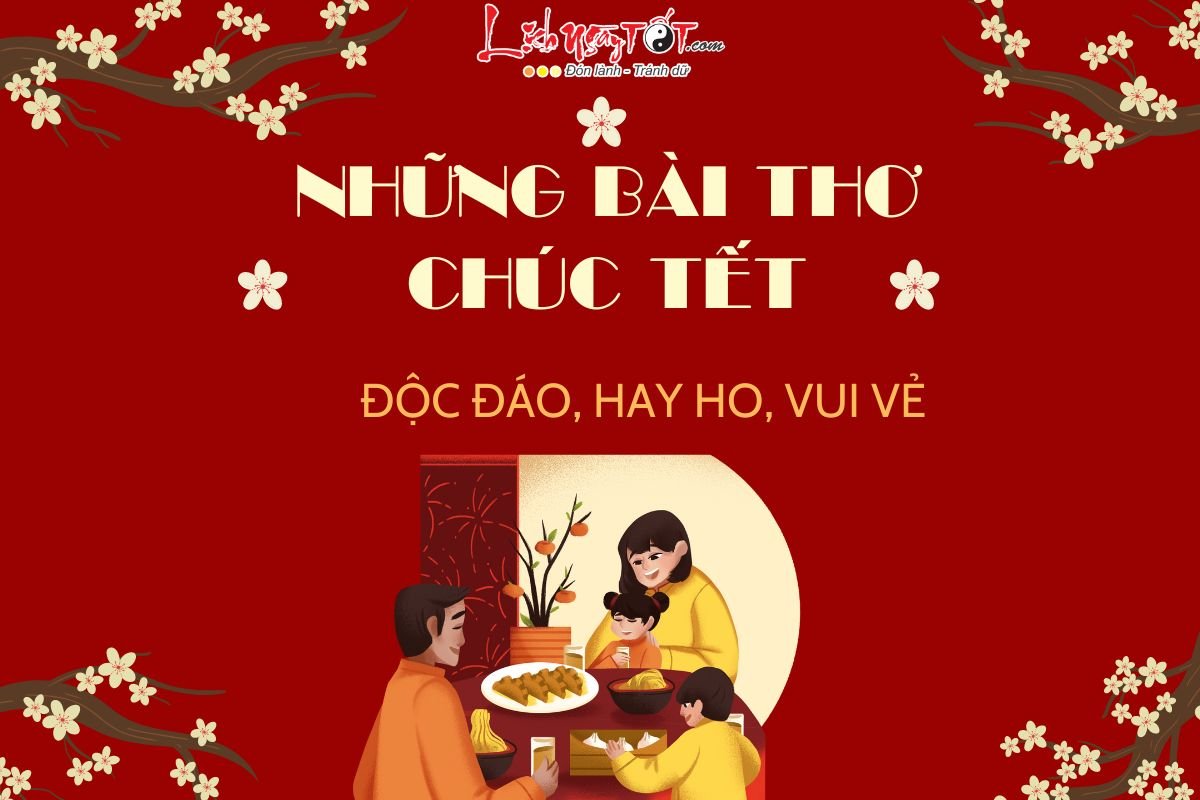 Nhung bai tho chuc Tet hay nhat thu vi