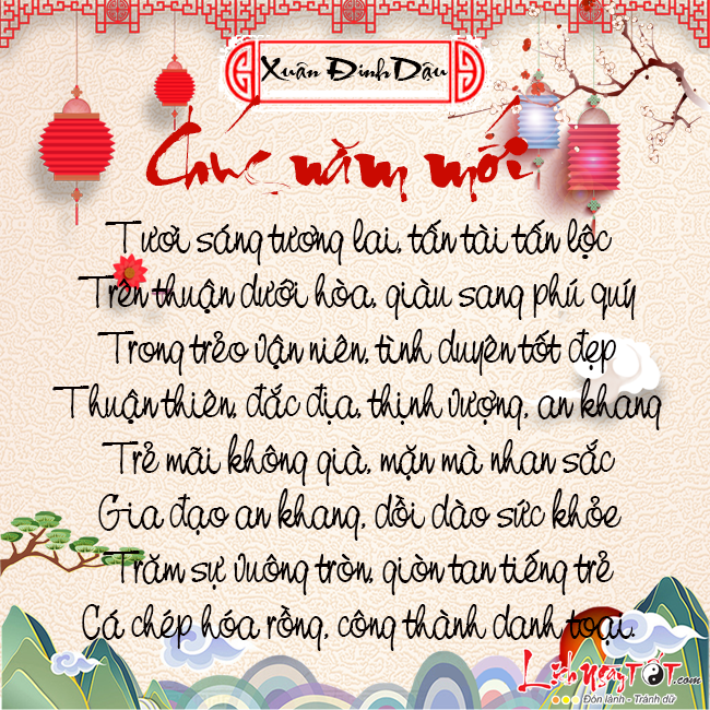 Nhung loi chuc Tet hay va y nghia nhat xuan Dinh Dau 2017 hinh anh goc