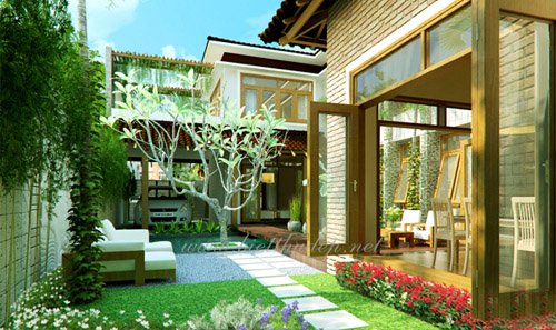 Những mẫu nhà vườn đẹp lại mát, ai ai cũng mê hình ảnh gốc 6 Nhung mau nha vuon dep lai mat, ai ai cung me hinh anh goc 6