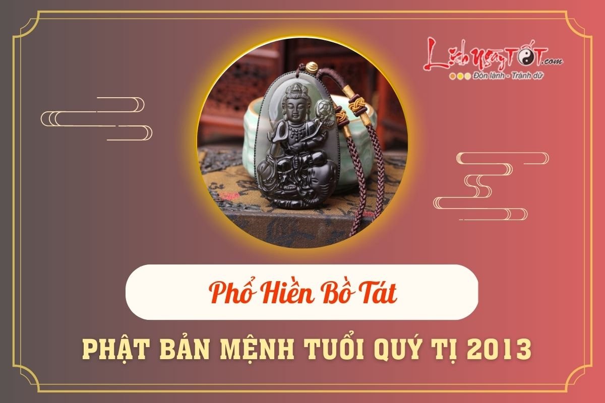 Phật bản mệnh người sinh năm 2013 Phat ban menh nguoi sinh nam 2013