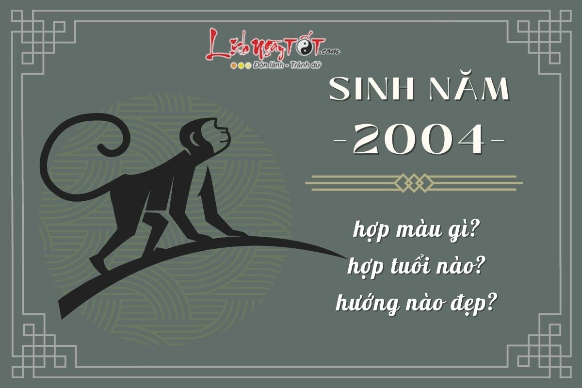 Sinh nam 2004 - Tuoi Giap Than