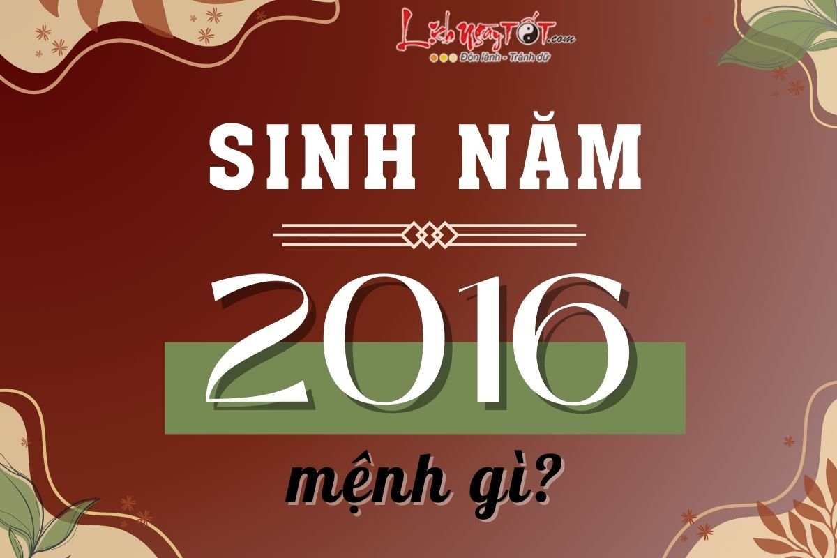 Sinh nam 2016 menh gi