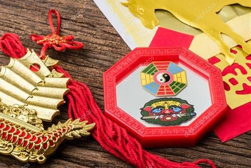 su dung guong bat quai hop phong thuy