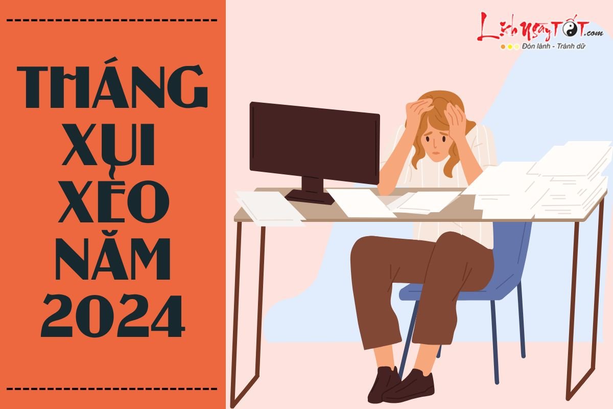 Thang xui xeo nam 2024 cua 12 con giap