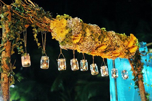 Trang tri dam cuoi theo phong cach vintage hinh anh 6