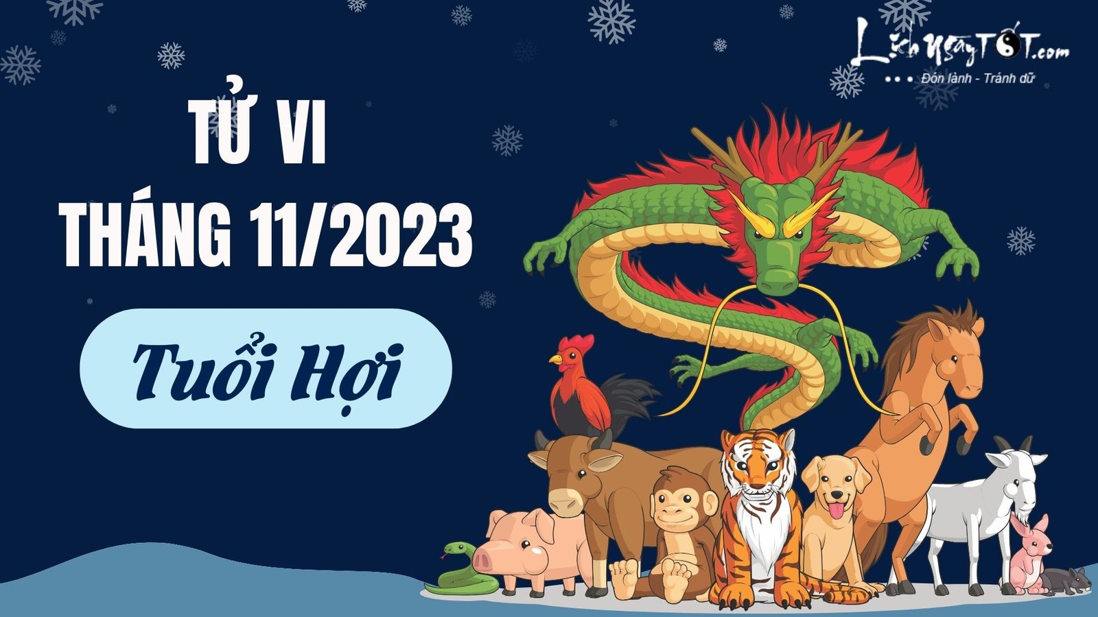 Tu vi thang 11/2023 tuoi Hoi am lich