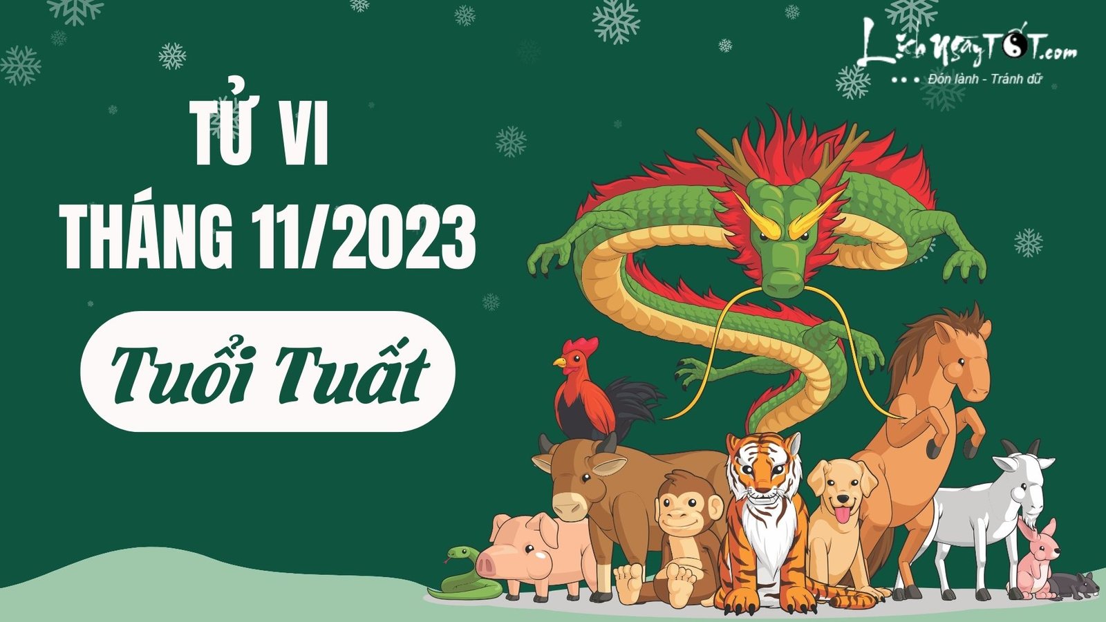Tu vi thang 11/2023 tuoi Tuat am lich