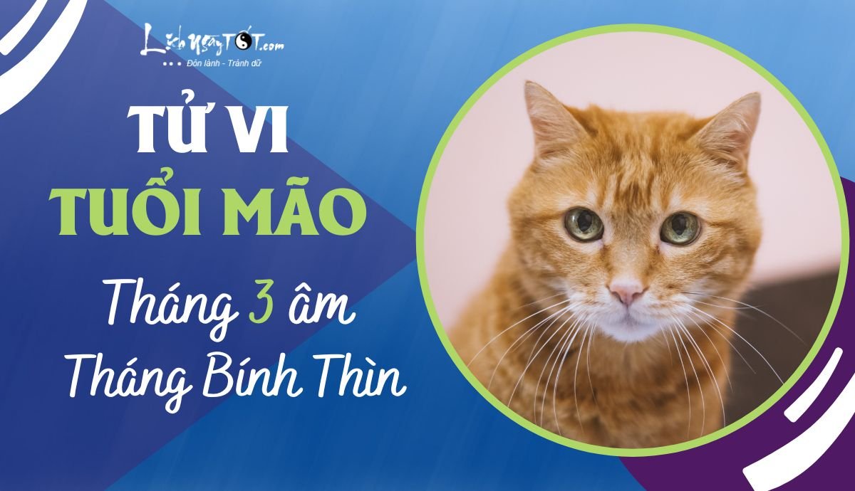 Tu vi thang 3/2023 tuoi Mao am lich