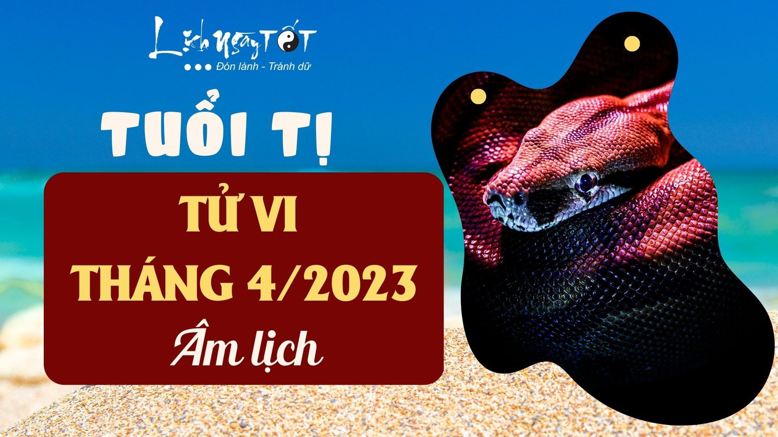 Tu vi thang 4/2023 tuoi Ti am lich