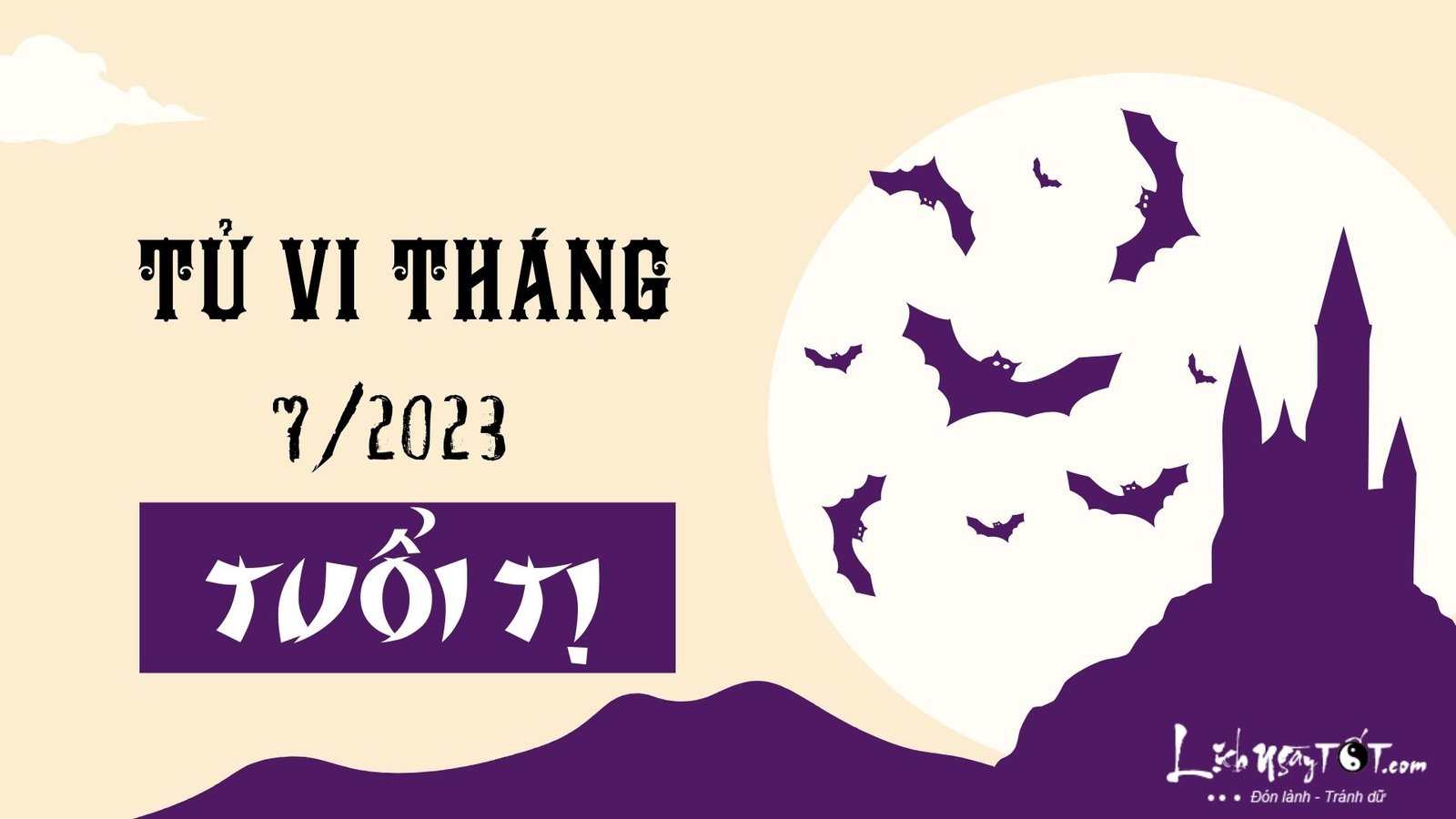 Tu vi thang 7/2023 tuoi Ti am lich