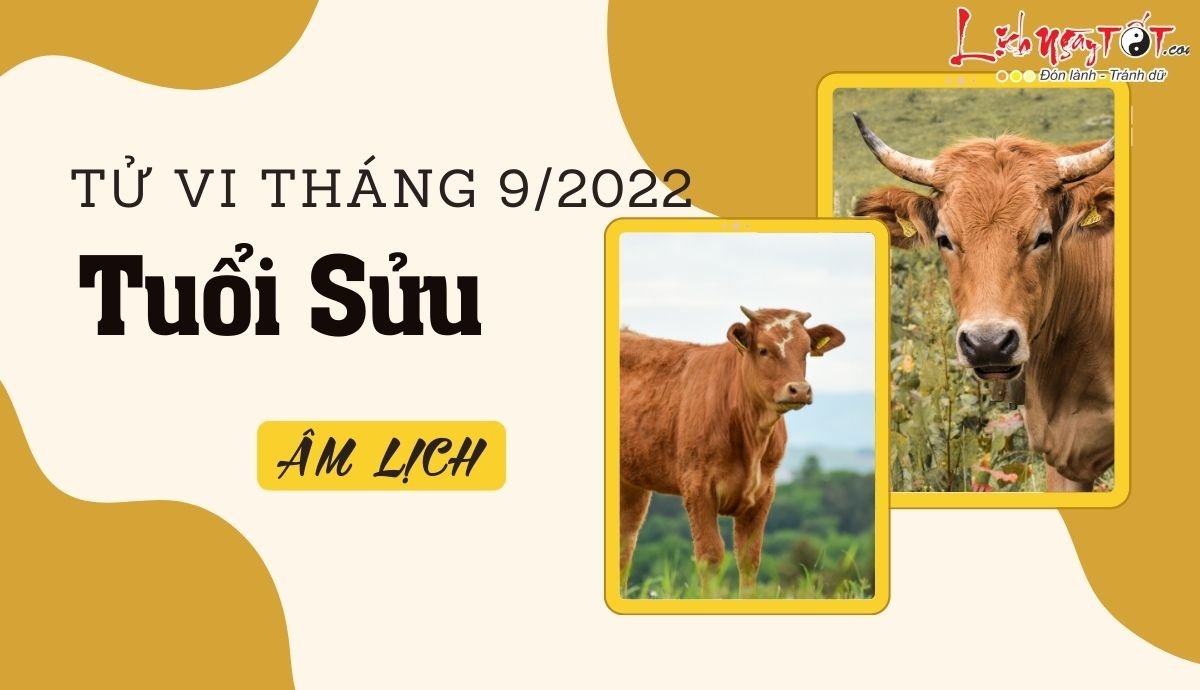 Tu vi thang 9/2022 tuoi Suu am lich