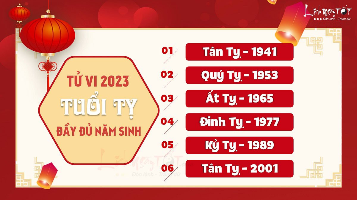 Tu vi tung tuoi Ty 2023 - Tuoi Ti 2023
