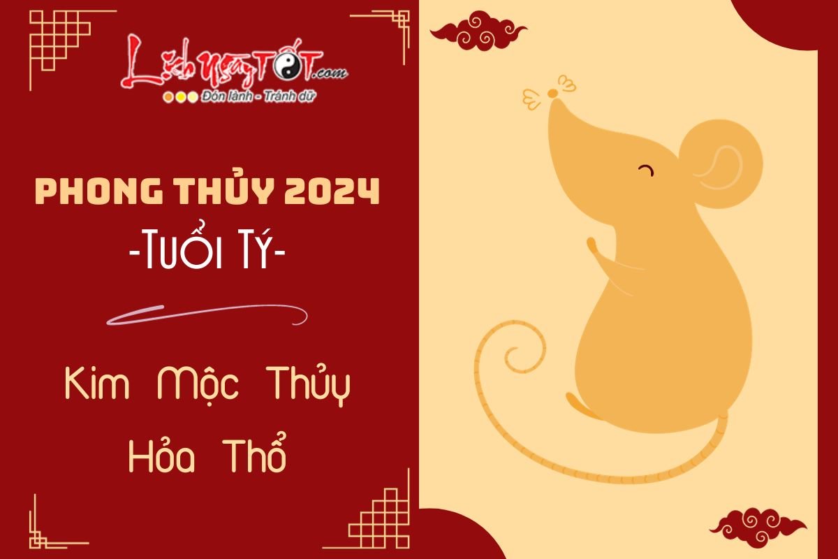 Tuoi Ty nam 2024 theo ngu hanh