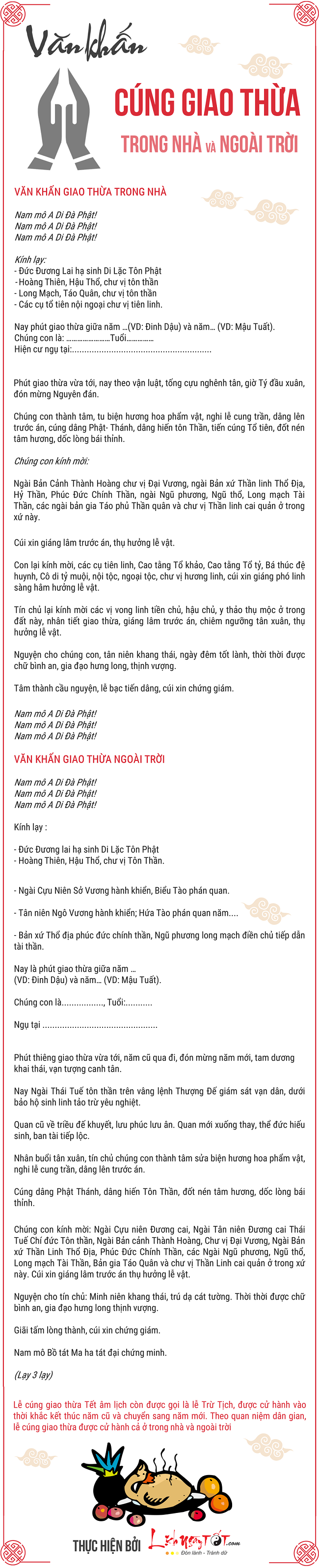 Van khan giao thua trong nha va giao thua ngoai troi dung chuan