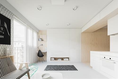 y tuong thiet ke can ho dien tich nho