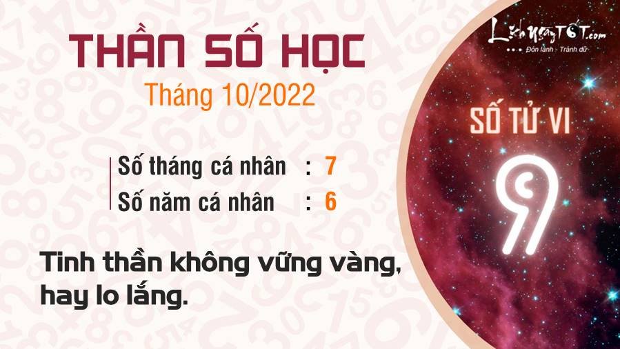 Boi Than so hoc thang 10/2022 - so tu vi 9