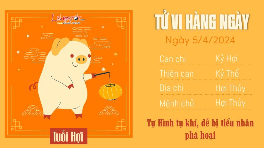Tu vi hang ngay 5/4/2024 cua 12 con giap - Hoi