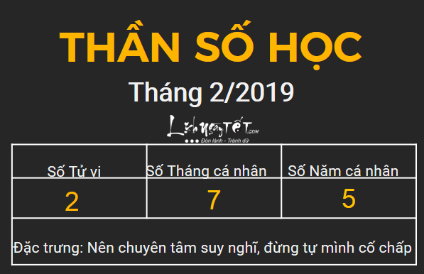 2xem boi ngay sinh bang Than so hoc thang 02.2019 so 2