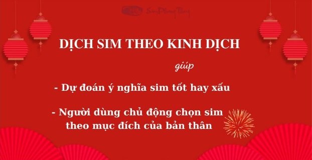 Xem phong thủy sim kinh dịch Xem phong thuy sim kinh dich