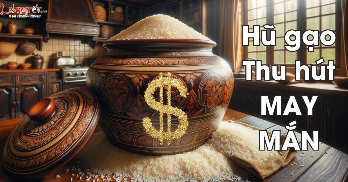 Cach dung hu gao de thu hut may man