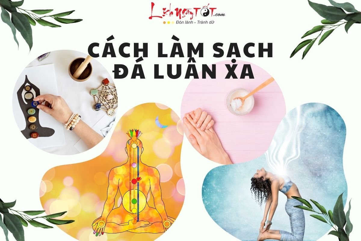 Cách làm sạch đá luân xa Cach lam sach da luan xa