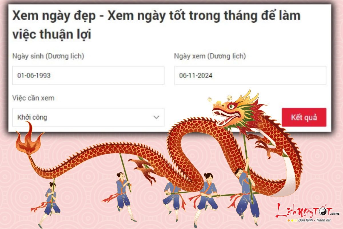 Chon ngay tot theo ngay sinh