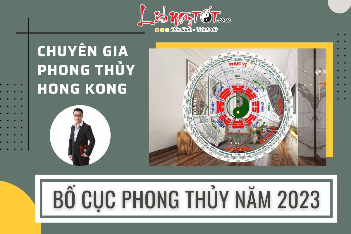 Bố cục phong thủy năm 2023 theo chuyên gia Bo cuc phong thuy nam 2023 theo chuyen gia