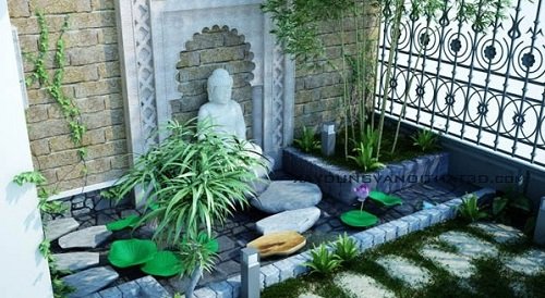 De tuong Phat khong co nguon goc trong nha