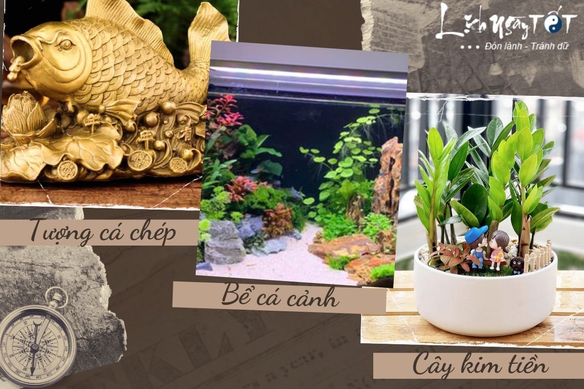 Goi y mot so vat pham phong thuy