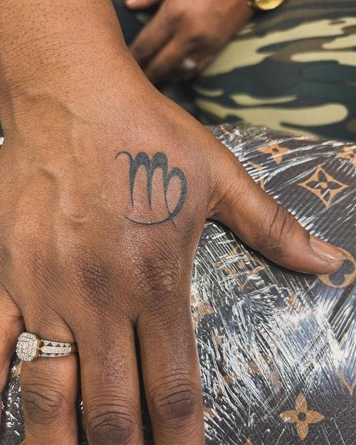 Hình xăm chữ M Hinh xam chu M