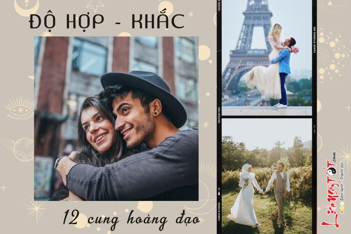 Hop - khac cua 12 cung hoang dao
