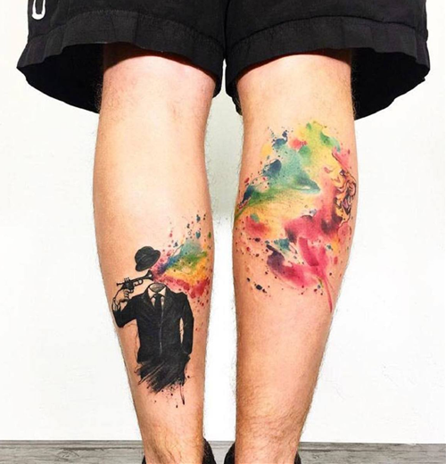 không nên xăm lên chân khong nen xam len chan