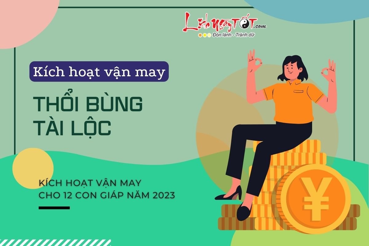 Kích hoạt vận may năm 2023 Kich hoat van may nam 2023