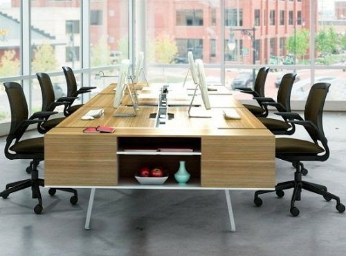 Thiet ke khong gian lam viec thoang dang