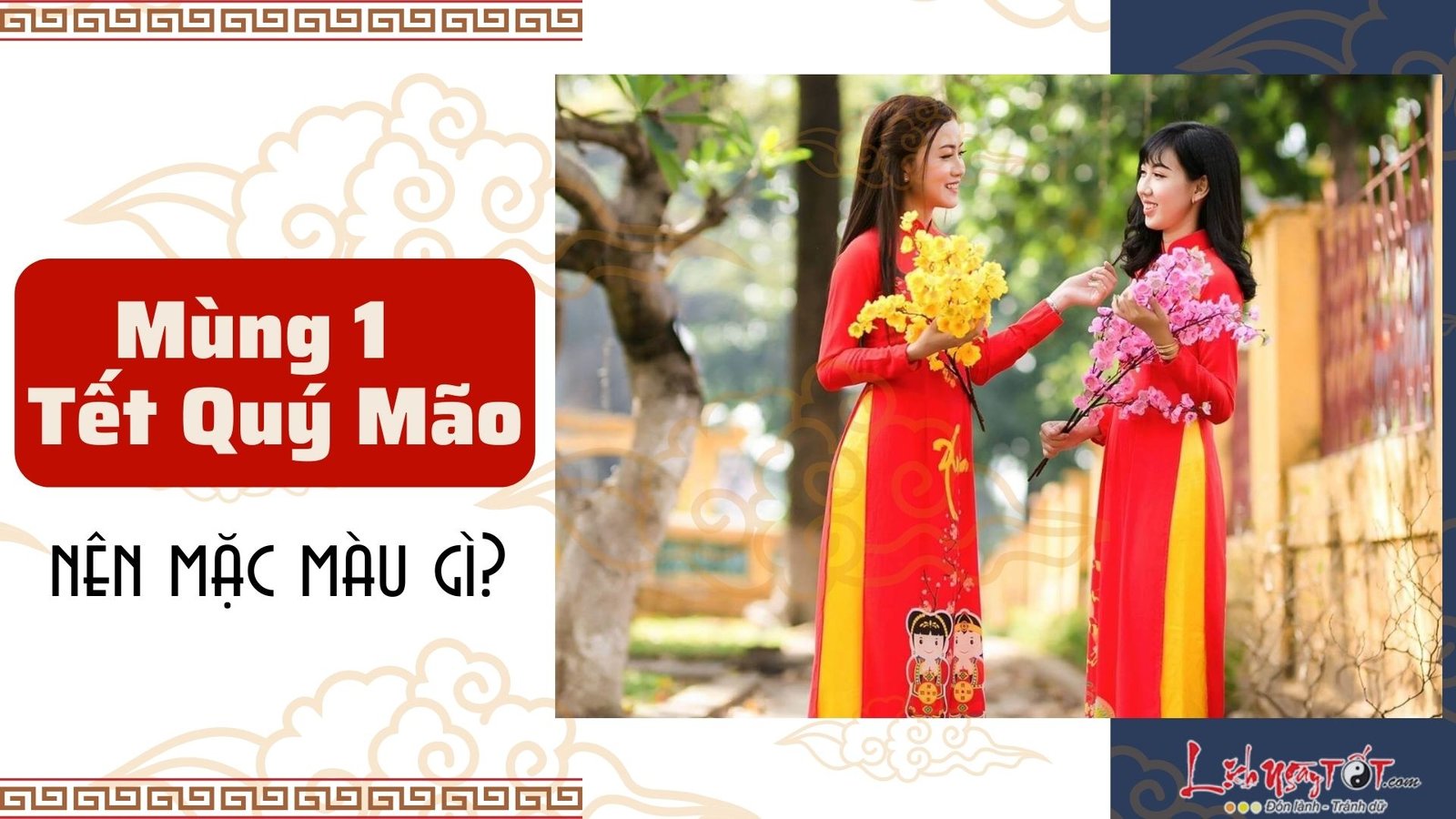 Mung 1 tet Quy Mao nen mac mau gi