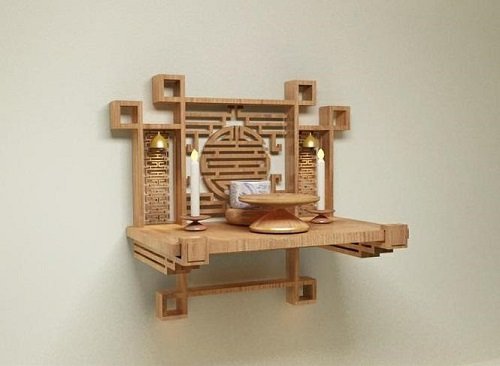 Nen dung go gi de lam ban tho de dam bao linh thieng