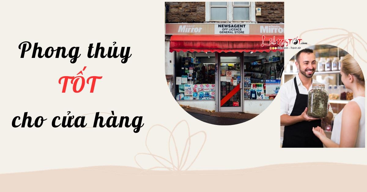 phong thủy tốt cho cửa hàng phong thuy tot cho cua hang