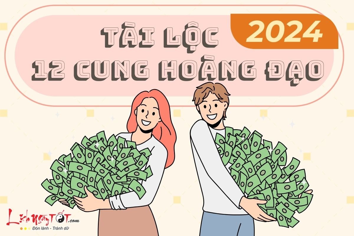 Tai loc 12 cung hoang dao nam 2024