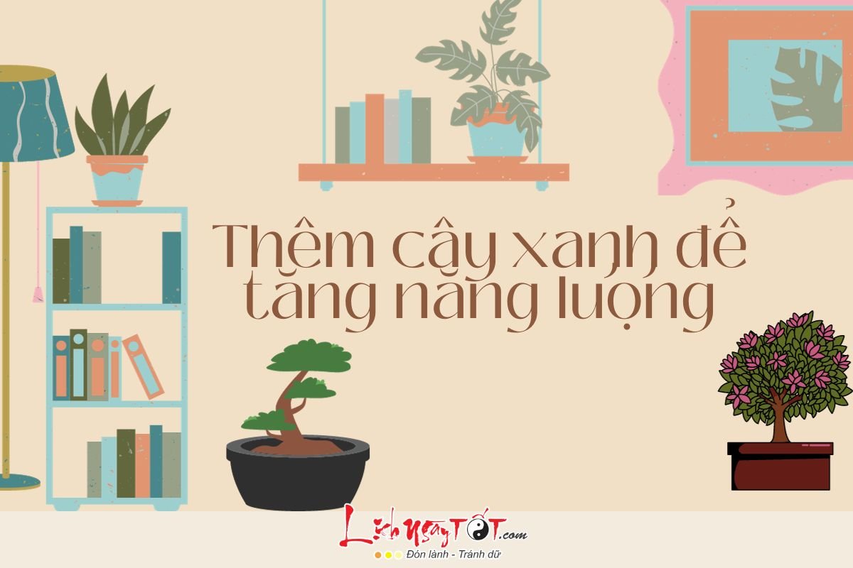 Them cay xanh de tang nang luong